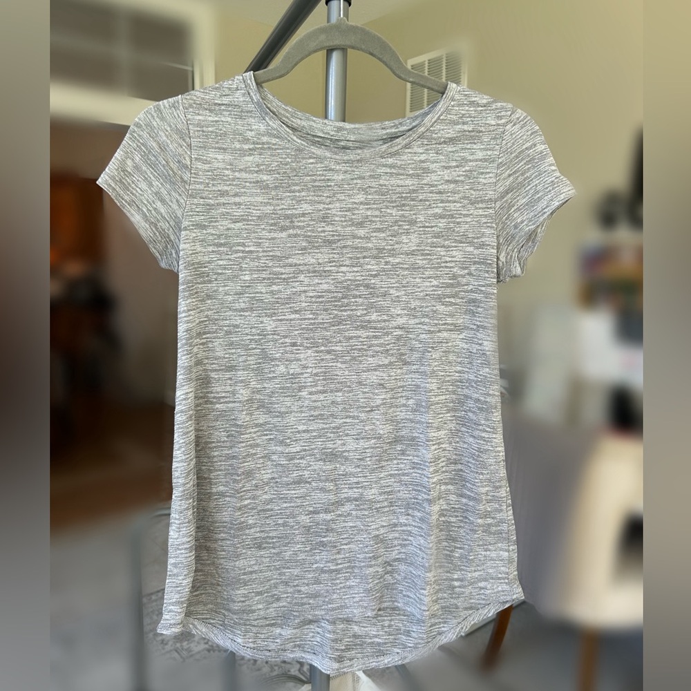 heather gray dry fit shirt